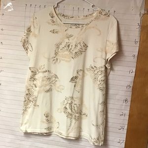 SONOMA everyday tee sz XL print